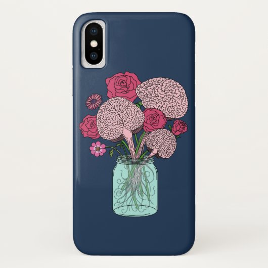 Brain Flower Bouquet Case-Mate iPhone Case (Achterkant)