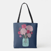 Brain Flower Bouquet Tote Bag (Achterkant)