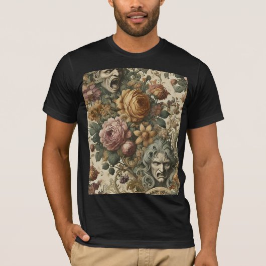 Brain Fog – Gotische Draagbare Kunst T-shirt (Voorkant)
