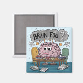 Brain Fog Magneet (Voorkant / Achterkant)