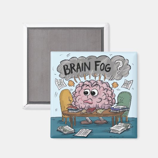 Brain Fog Magneet (Voorkant / Achterkant)