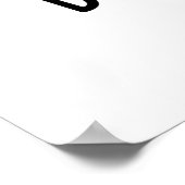 Brain Food Grappige Anatomie Pun Poster (Hoek)