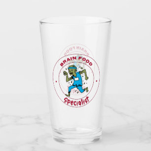 Brain Food Specialist zombie hersenen Glas