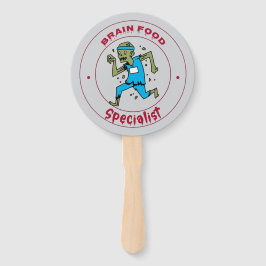 Brain Food Specialist zombie hersenen Handwaaier