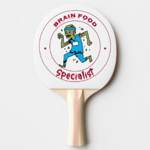 Brain Food Specialist zombie hersenen Tafeltennisbatje