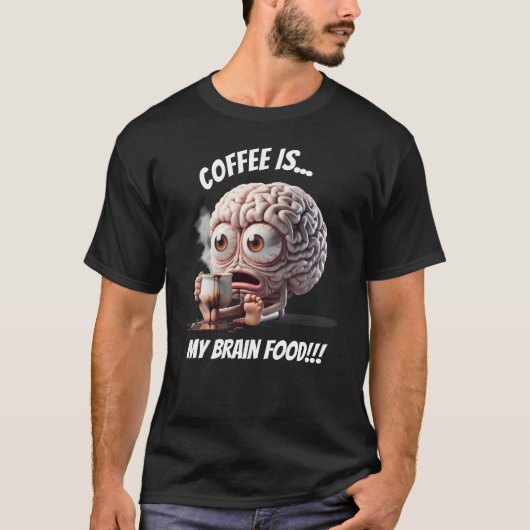 Brain Food T-shirt (Voorkant)