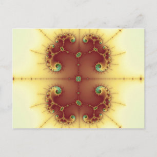 Brain - Fractal Briefkaart