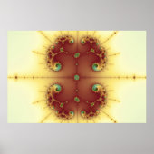 Brain - Fractal Poster (Voorkant)