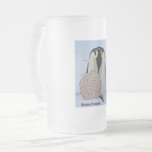 Brain Freeze 2 Matglas Bierpul (Voorkant links)