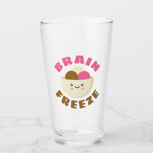 Brain Freeze Glas (Voorkant)