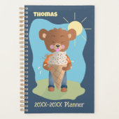 Brain Freeze Kid Fun Academic Planner (Voorkant)