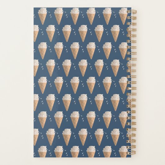 Brain Freeze Kid Fun Academic Planner (Achterkant)