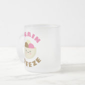 Brain Freeze Matglas Koffiemok (Voorkant links)