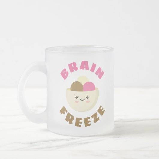 Brain Freeze Matglas Koffiemok (Links)