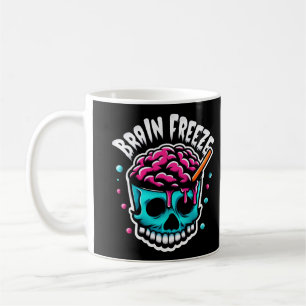 Brain Freeze Schedel Spooky Halloween Drink Ontwer Koffiemok