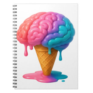 Brain Freeze: zoete ideeën smelten snel Notitieboek