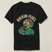 Brain Fuel Zombie T-shirt (Design voorkant)