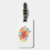Brain Gears Bagagelabel (Voorkant verticaal)