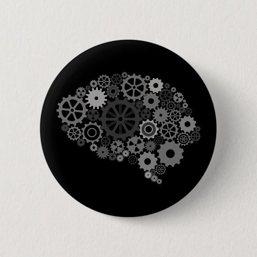 Brain Gears Button (Voorkant)