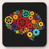 Brain Gears Cork Onderzetter (Voorkant)