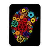 Brain Gears Flexibel Magnet Magneet (Verticaal)