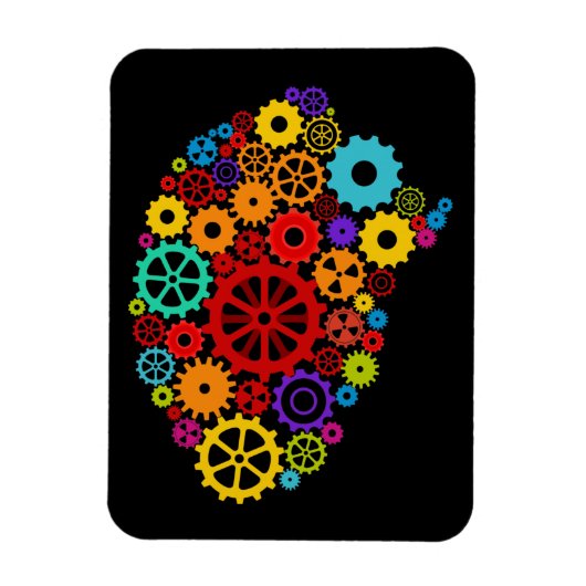 Brain Gears Flexibel Magnet Magneet (Verticaal)