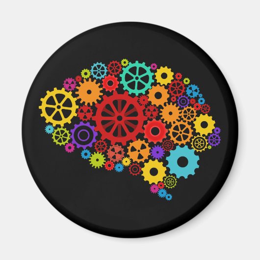 Brain Gears Magnet (Voorkant)