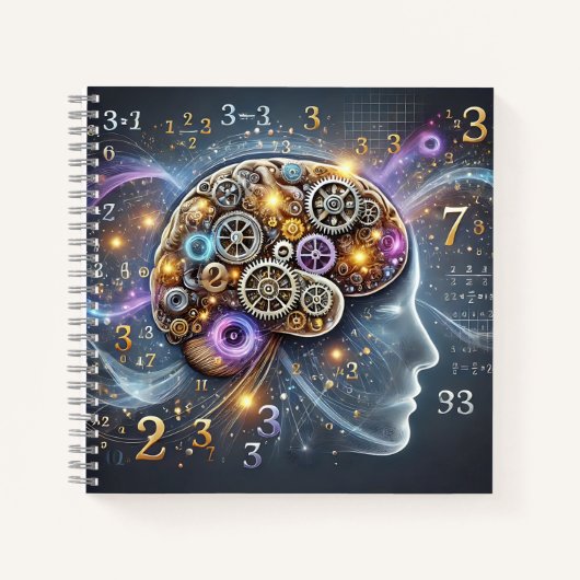 Brain Gears & Mathematical Intelligence Design Notitieboek (Voorkant)