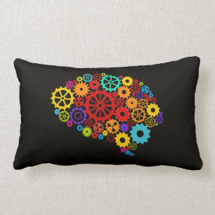 Brain Gears Pillow Kussen