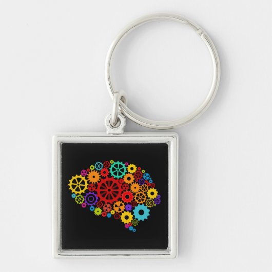 Brain Gears Sleutelhanger (Voorkant)