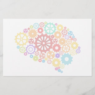 Brain Gears Stationery Briefpapier