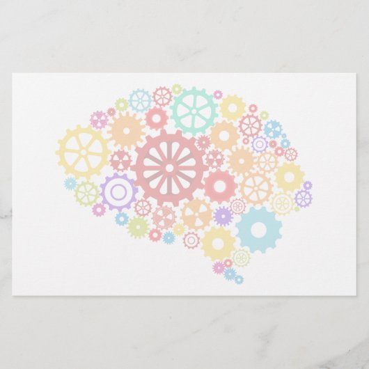 Brain Gears Stationery Briefpapier (Voorkant)