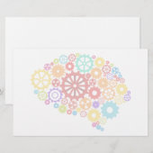 Brain Gears Stationery Briefpapier (Voorkant / Achterkant)