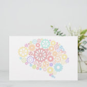 Brain Gears Stationery Briefpapier (Staand voorkant)