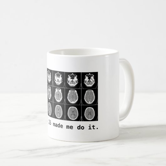 Brain: Gebied 25 deed me dat. Koffiemok (Voorkant rechts)