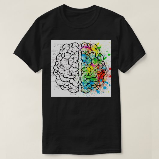 Brain geest t-shirt (Design voorkant)