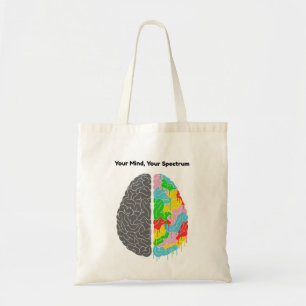 Brain geest tote bag