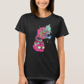 Brain Gramophone Mental Illness Depressie T-shirt (Voorkant)