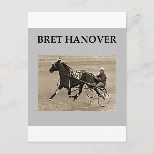 brain hanover harness racing briefkaart (Voorkant)