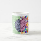 Brain hart balans emotie koffiemok (Center)