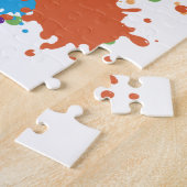 Brain hart balans emotie legpuzzel (Zijkant)