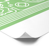 Brain hart balans emotie poster (Hoek)