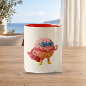 Brain Hero | Cute Superhero Mascot Mok