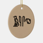 Brain Hieroglyphics Keramisch Ornament (Rechts)