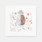 Brain Infographic Servet (Voorkant)