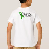 Brain Injury Inspirerend woorden Kinder Shirt (Achterkant)