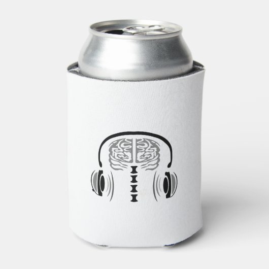 Brain Jam (Grijze materie) Blikjeskoeler (Blikje Voorkant)