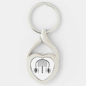 Brain Jam (Grijze materie) Sleutelhanger (Voorkant)