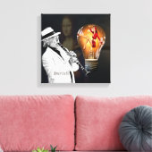 Brain Jazz Canvas Afdruk (Insitu (Woonkamer))