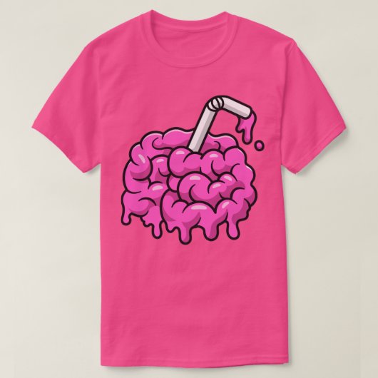 Brain Juice Cartoon T-shirt (Design voorkant)